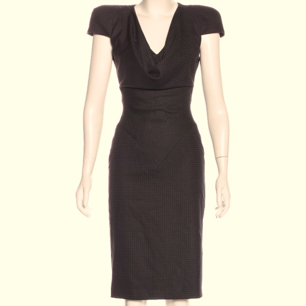 Alexander McQueen wool dress Sz 2